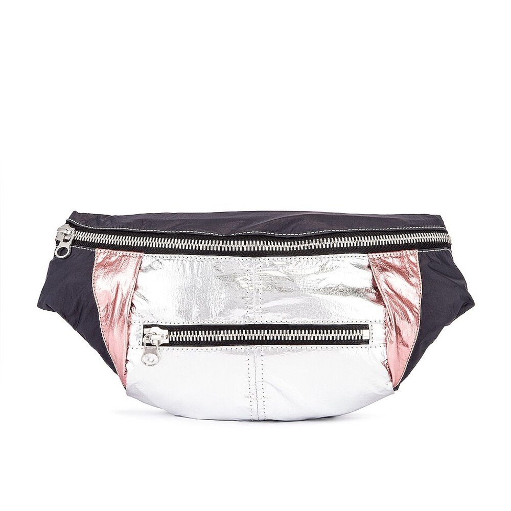 Isabel Marant Silver and Pink Crossbody Bag